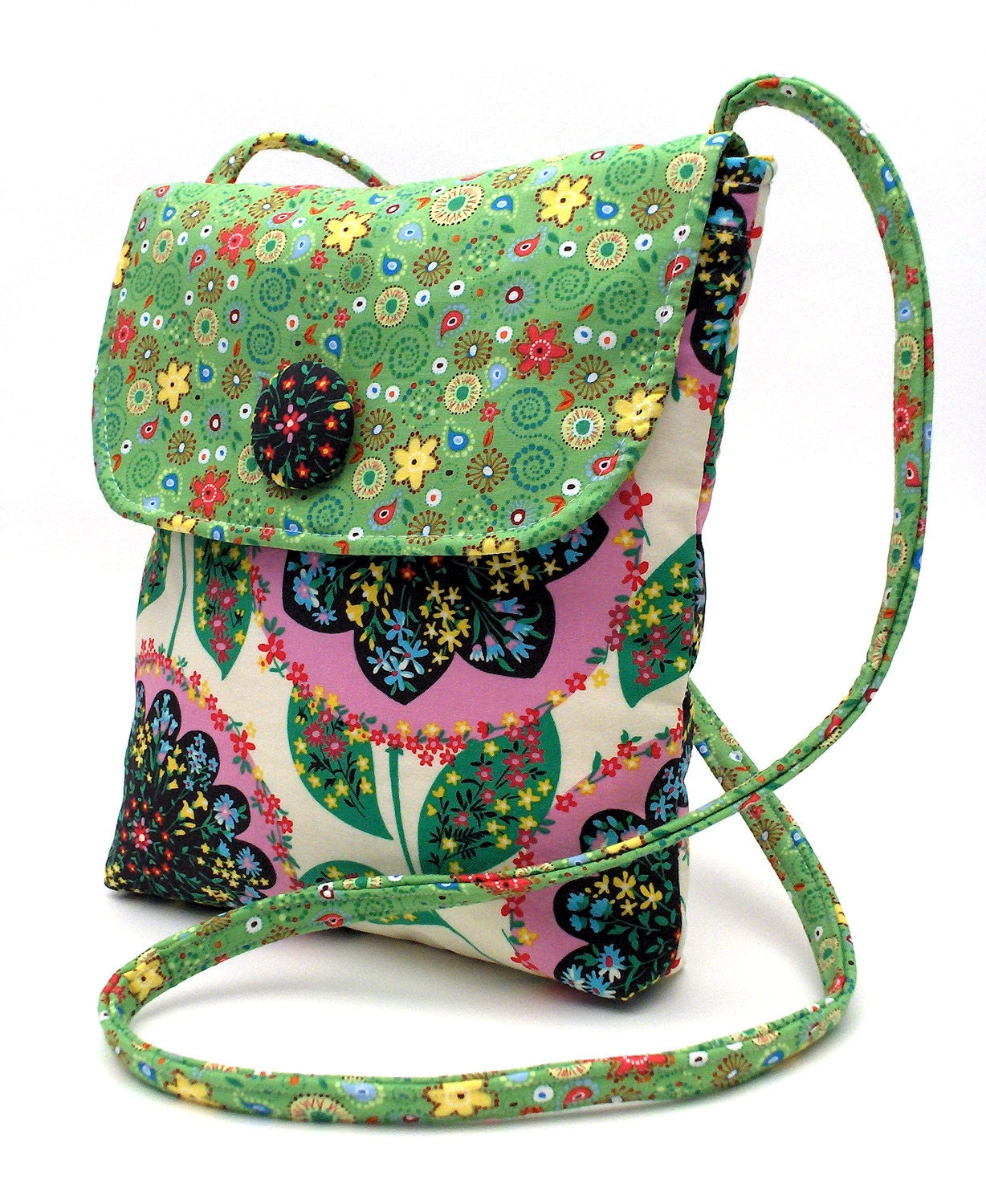 OOAK Cross-Body Multi-Pockets Handbag