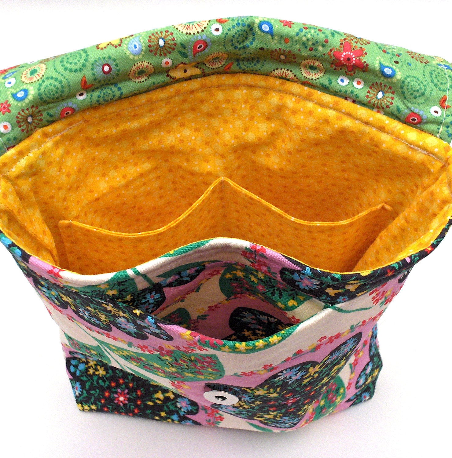 OOAK Cross-Body Multi-Pockets Handbag