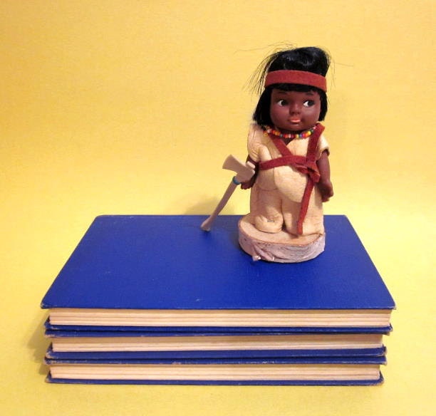 1960s Handmade Doll, Native American