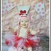 Custom Crochet Sock Monkey Earflap Beanie Baby Hat