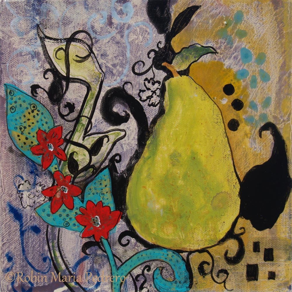 Enchanted Pear fine art print