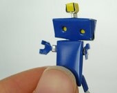 Handmade Canbot Robot Doll Gift made by SODA Can- BLUE