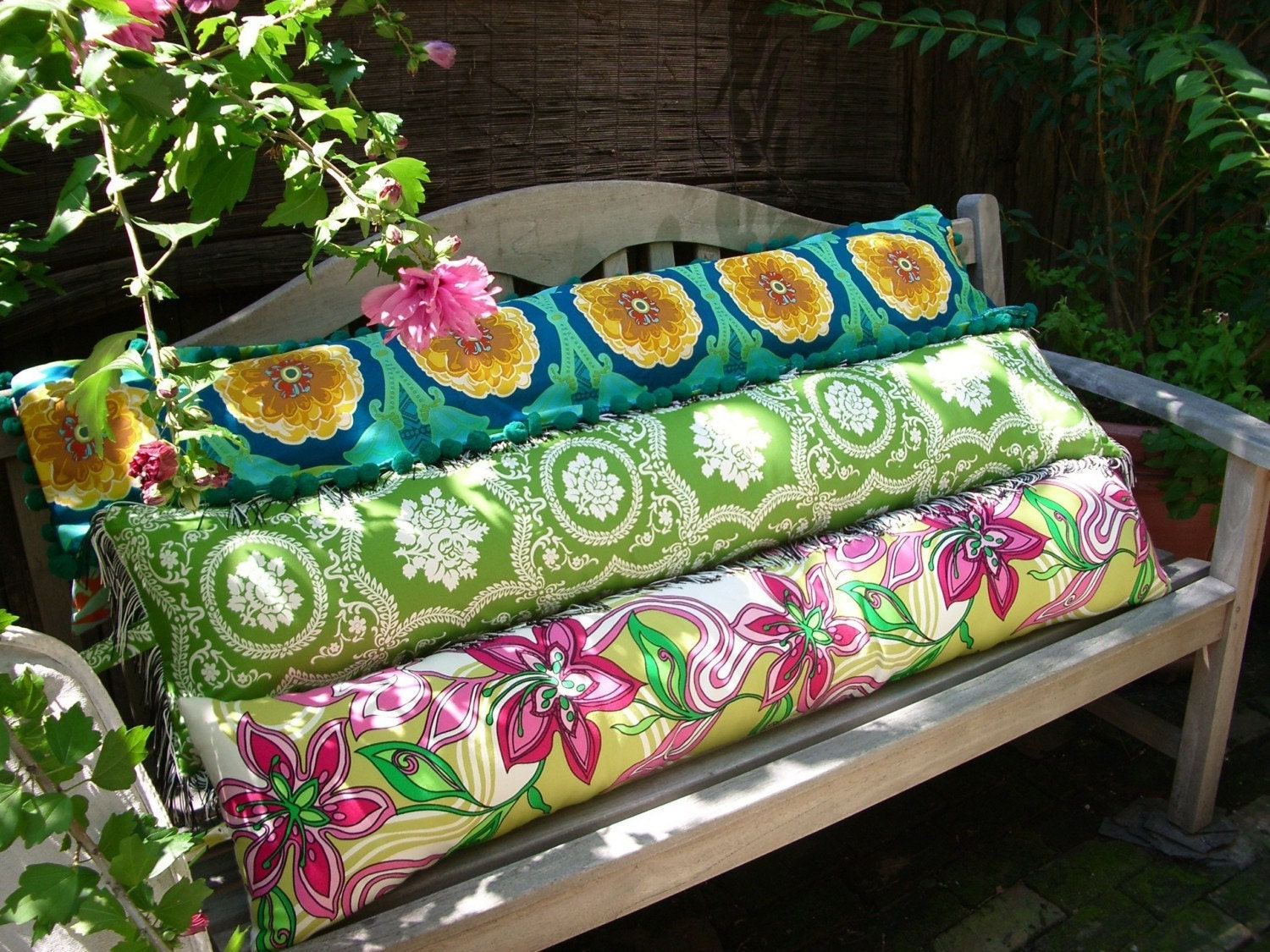 Large Bolster Pillows, Body Pillows, Insert Included, Custom Pillows, Outdoor Pillows, Big Bolster Pillows