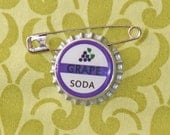Grape soda bottlecap pin Inspired by disney up
