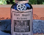 Dark Moon Ritual Natural Perfume Oil .5 . White Magick Alchemy . Banishing, Clearing, Reversals, Elemental Magick, Divination, Shadow Works