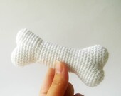 Crochet stuffed bone