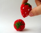 spring strawberry plush toy (set of 2) easter