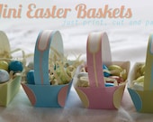 Printable Mini Easter Baskets