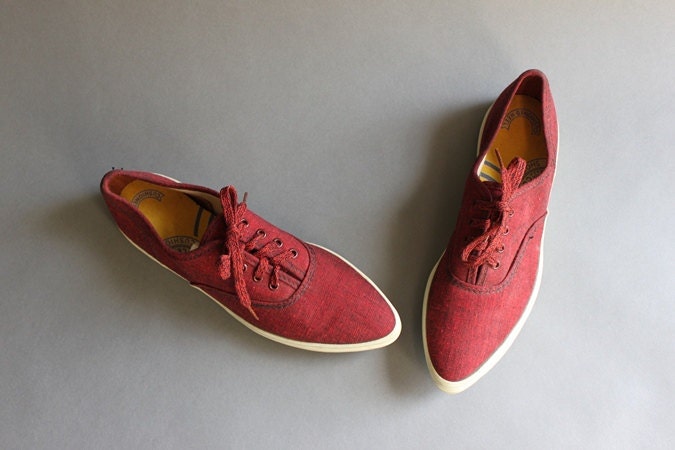 1950s Keds US / Vintage 50s 60s Pointy Toe Keds Sneakers
