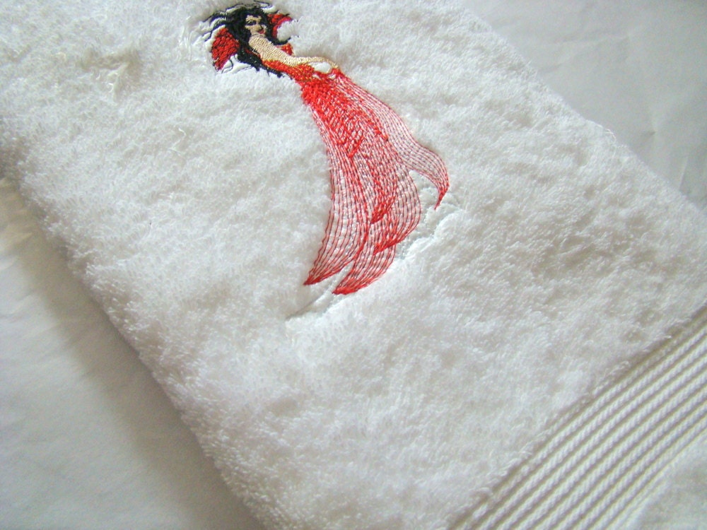 Vampire Woman towel home decor