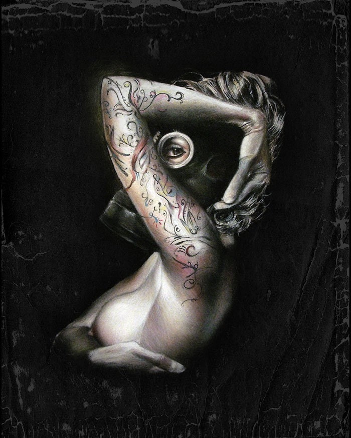 The Masked Subject print