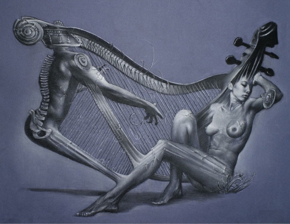 Last Song Of The Broken Harp    print