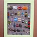 JEWELRY DISPLAY RACK organizer / Light green / 40 - 50 Earrings / 25 - 35 Necklaces