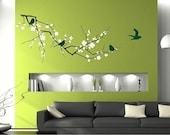 Tree Wall Decal Cherry Blossom Branch (Extra Large) - 3 colors