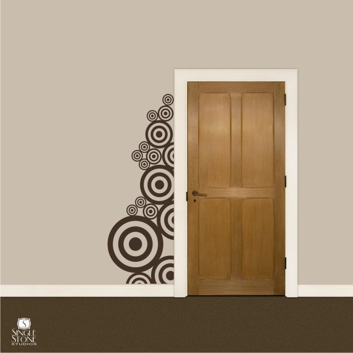 Wall Decals Circles - Vinyl Wall Stickers Art