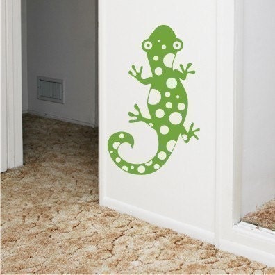 Wall Decals Spotty Lizard - Vinyl Wall Stickers Art Graphics