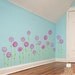 Wall Decals Doodle Flower Garden (Set of 10) - Vinyl Wall Stickers Art