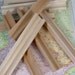 Wood Scrabble 14  Letter Tile Holders Altered Art