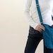SALE - 10% OFF - Denise in Teal // Hip bag / Diaper bag / Messenger / Shoulder bag / Women / For her