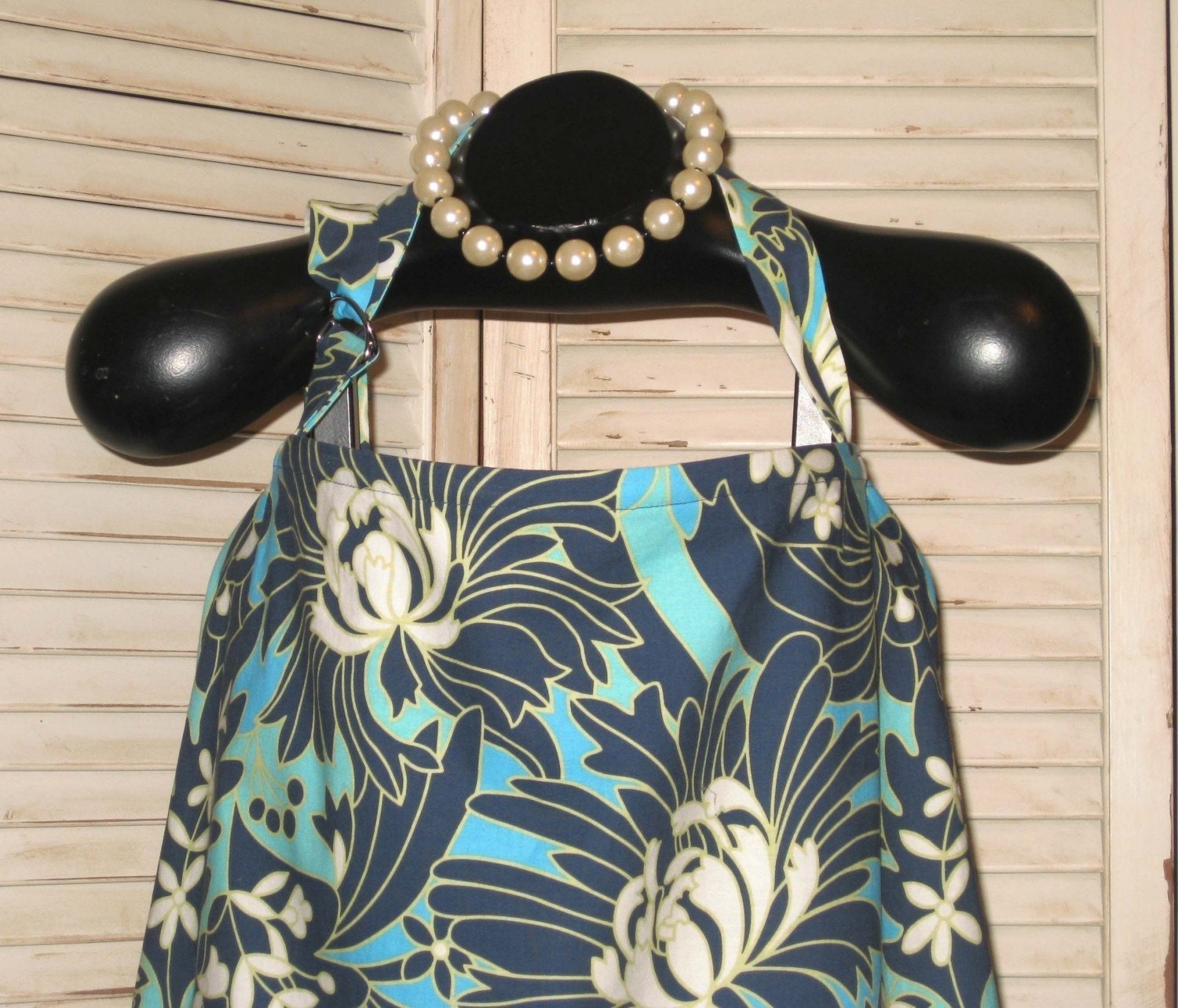 Nursing Cover Navy Wildflower HideAway Nursing Cover Up with OVERALL BUCKLE