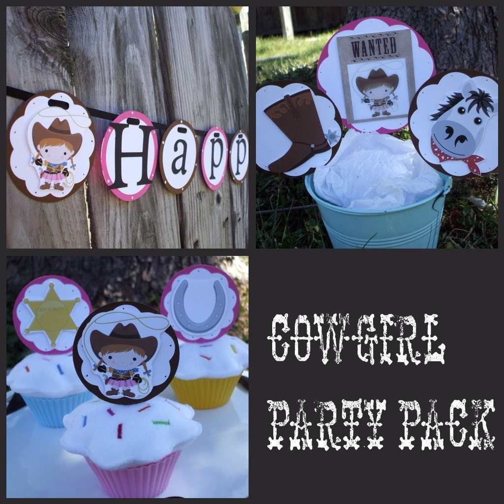 Cowgirl Party Pack Il_170x135