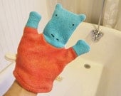 Hippo Organic Bath Wash Cloth Mitt