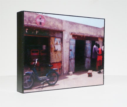 Ghana Africa travel photo board mounted art print