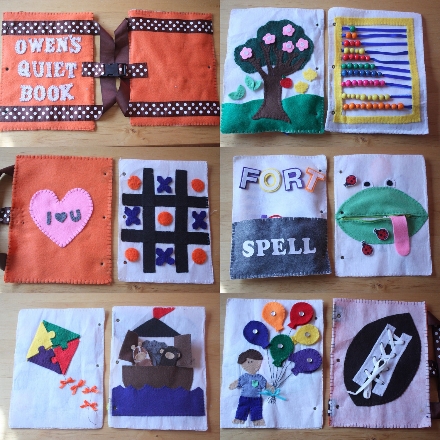 Quiet Book Pattern