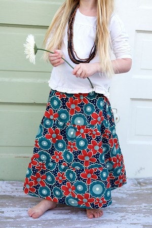 Girls and Womens Skirt PDF Sewing Pattern, 3 layers