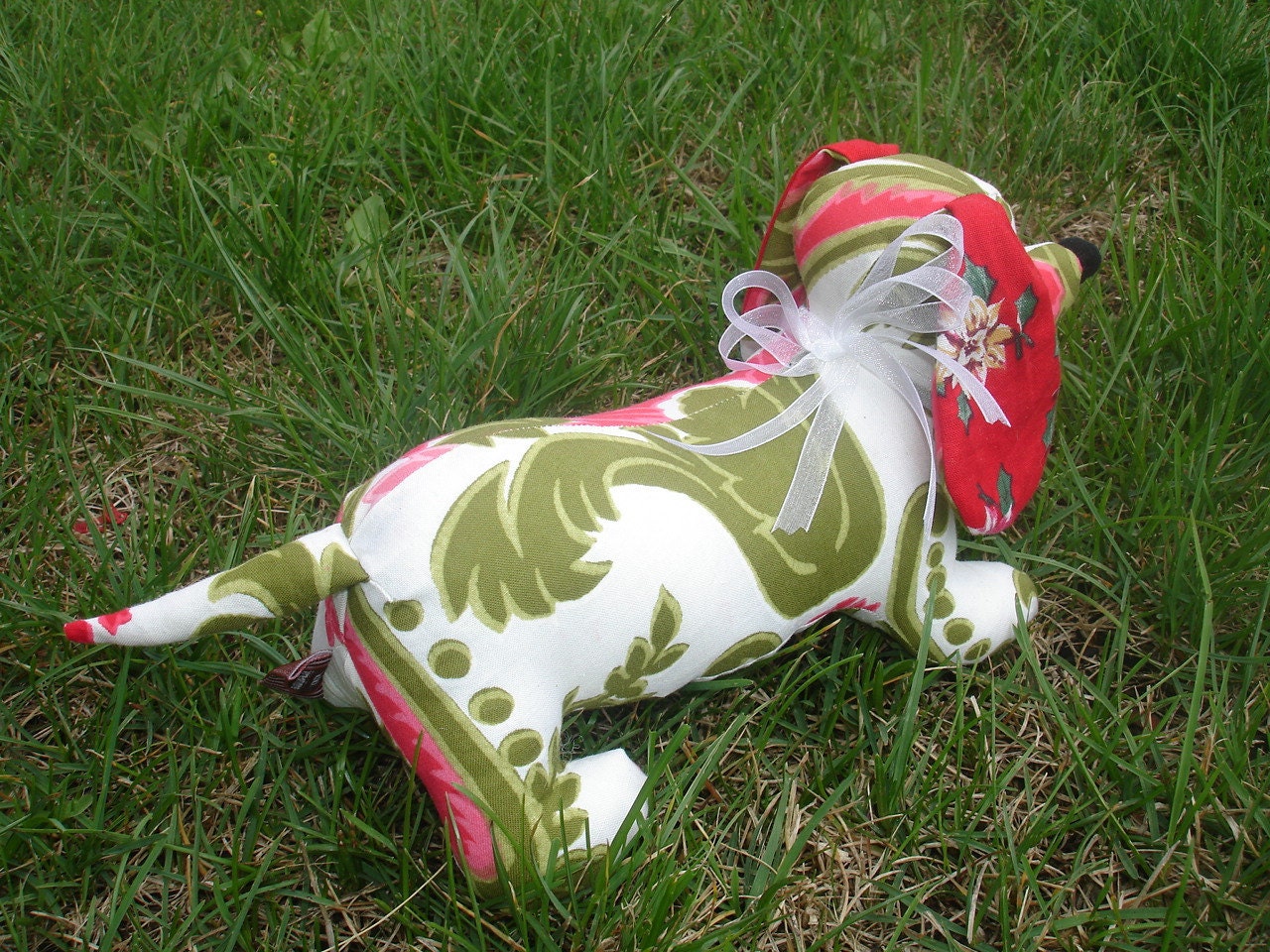 Dachshund Stuffed weiner puppy dog SEWING PATTERN PDF