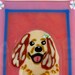 SALE  Cocker Spaniel fused glass whimsical pup