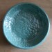 Azul Biscuit Bowl - medium handmade bowl - Wobbly Plates Series