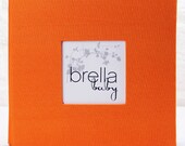 Modern Baby Memory Book (LUCY in Orange)