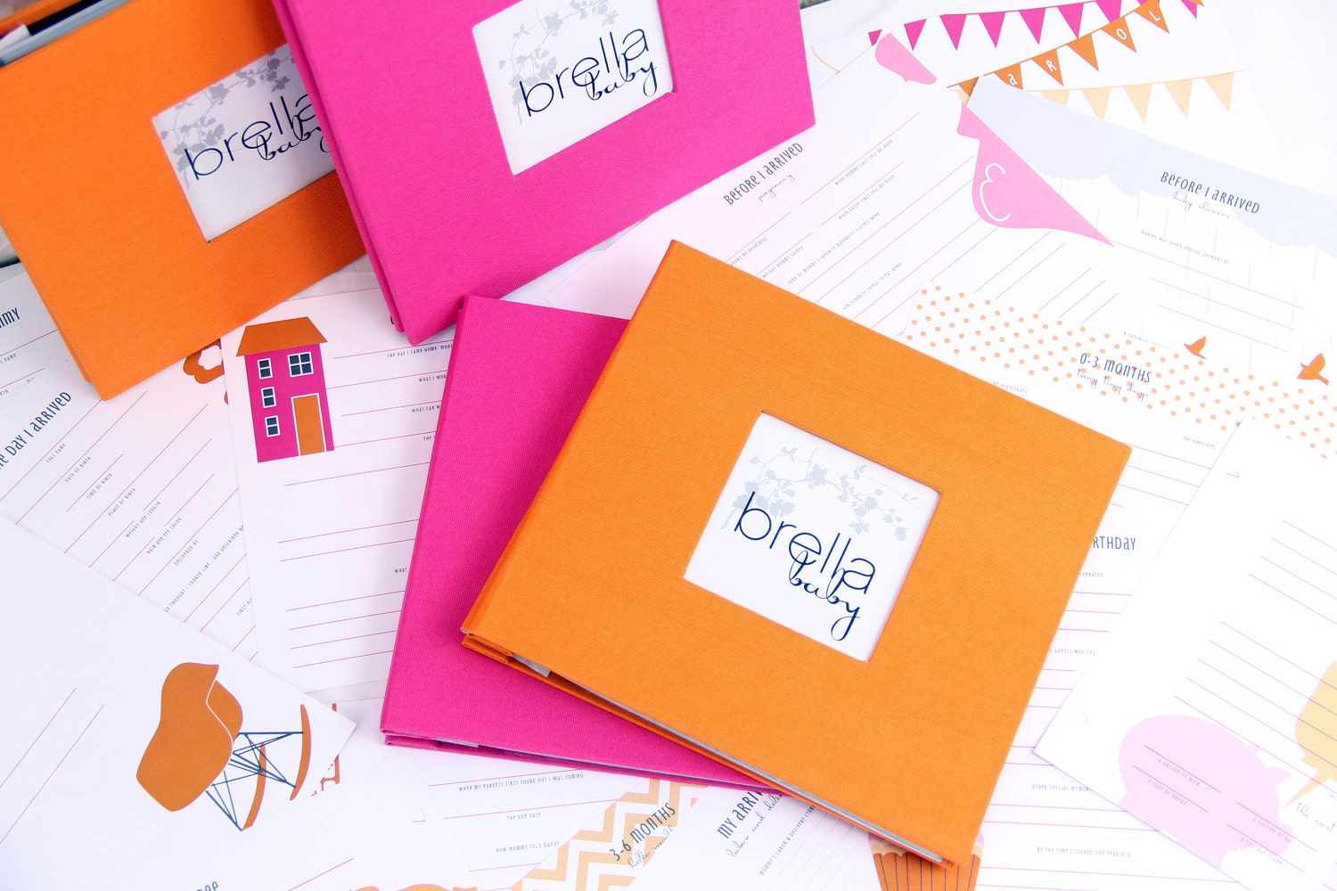 Modern Baby Memory Book (LUCY)