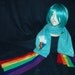 My Little Pony RAINBOW DASH Fleece SCARF Pegasus Friendship is magic MlP FiM