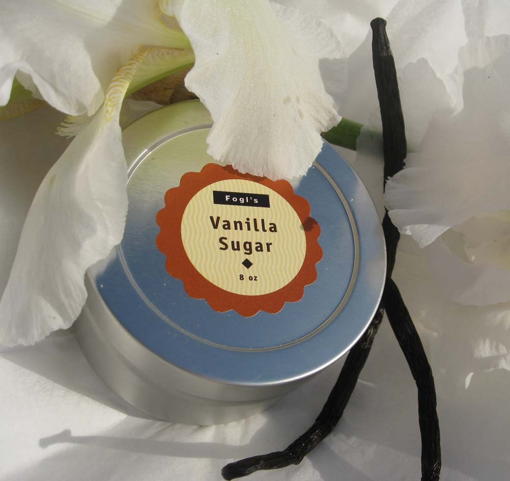 Organic Vanilla Sugar 8 oz Jar
