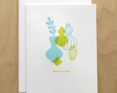 Thanks So Much Letterpress Card