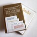 Letterpressed Thank You Notes Set of 8