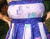 My Little Pony Purple Patchwork Summer Apron Dress