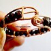 Copper Black Onyx Bohemian Bangle
