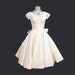 1950s dress / Vintage 50's Emma Domb Lace Tulle Full Skirt Wedding Dress