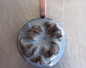 SALE clay pendant