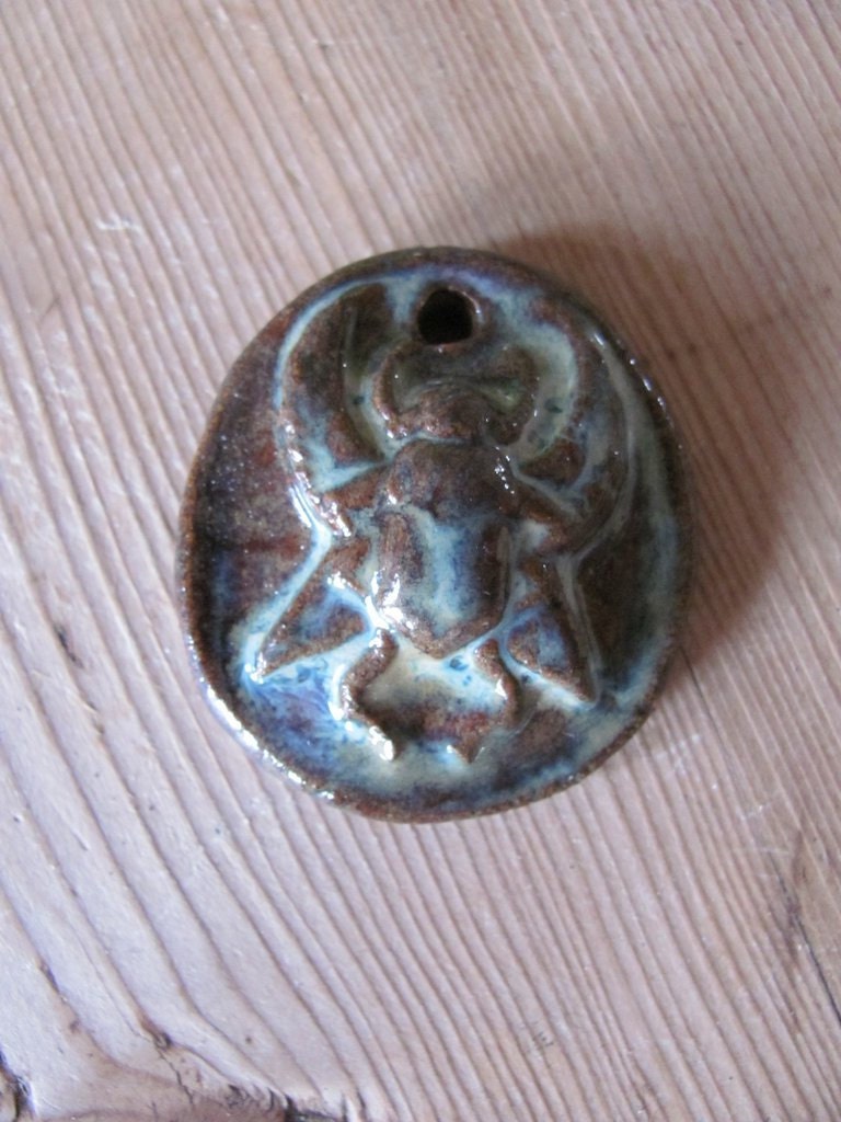 Clay focal bead