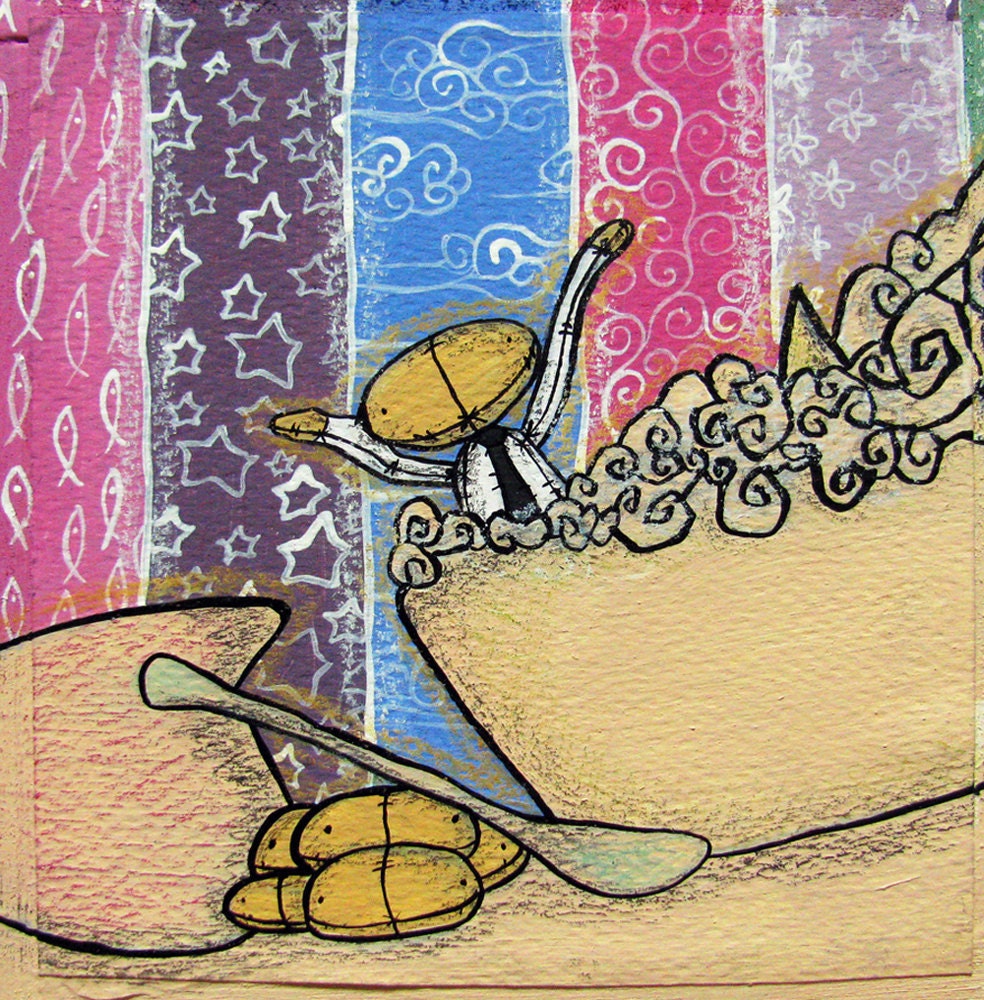 Illustration - Mange Tout - cover art remix