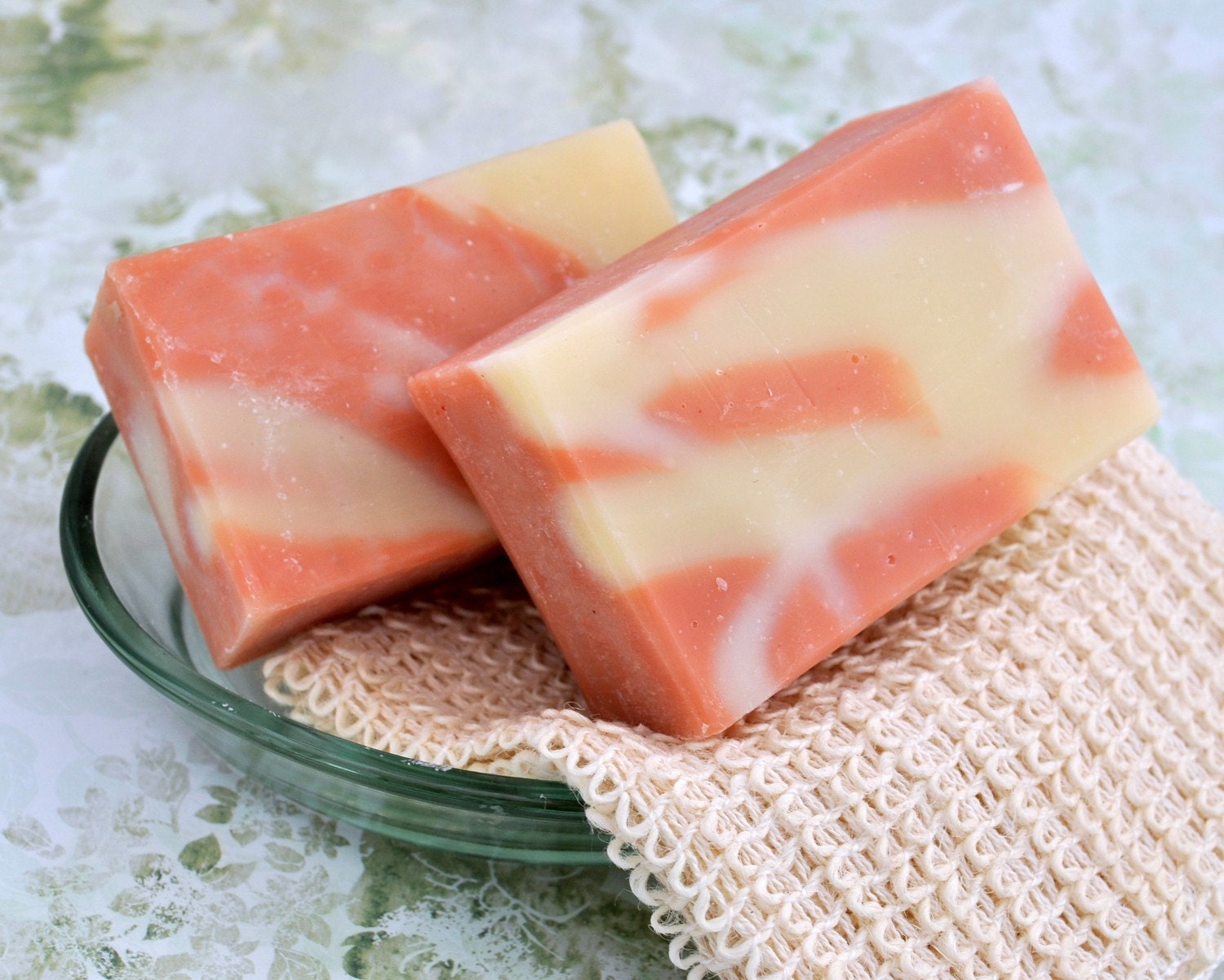 Handmade Organic Pink Grapefruit Soap, Olive Oil Soap, Vegan