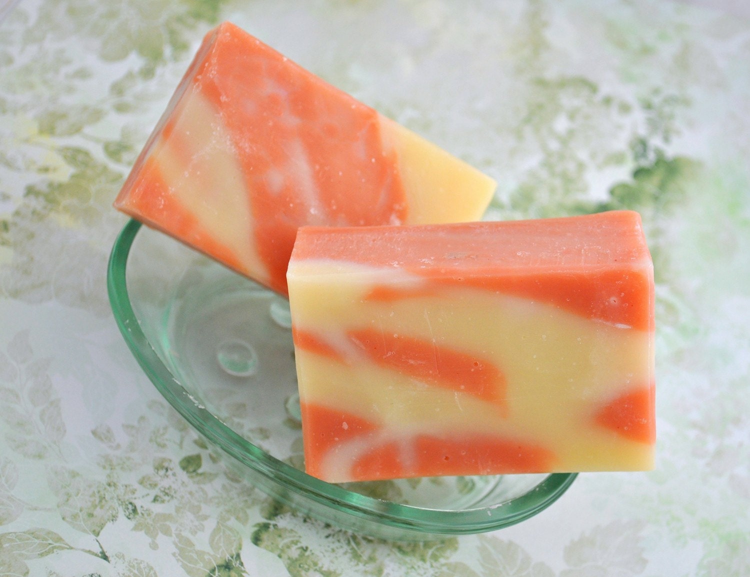 Handmade Organic Pink Grapefruit Soap, Olive Oil Soap, Vegan