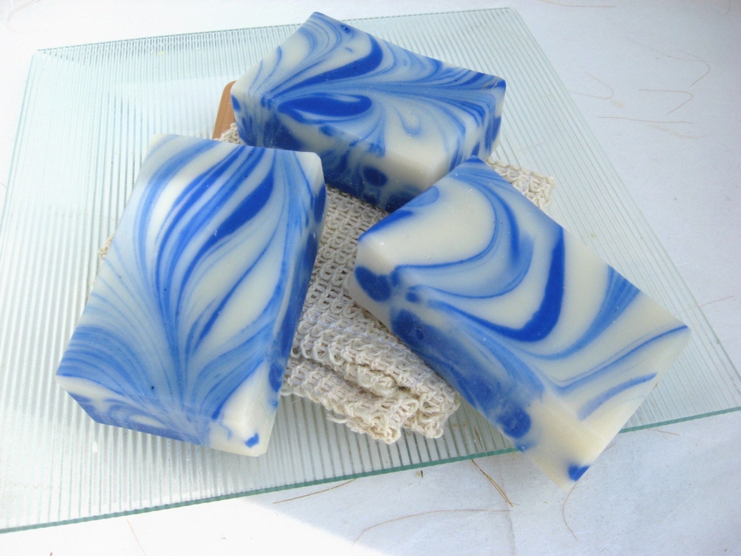 Mint Swirl Organic Handmade Soap