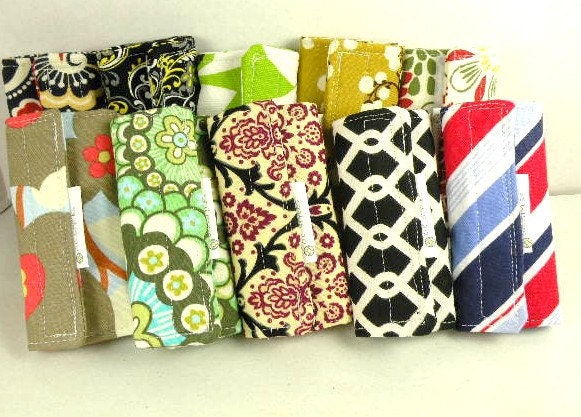 Luggage Handle Wraps--Suitcase Identifier  Set of 2--YOU PICK your fabrics
