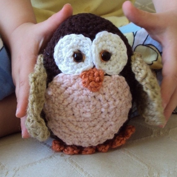 Download Now - CROCHET PATTERN Baby Morepork Owl - Pattern PDF