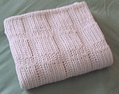 Download Now - CROCHET PATTERN Raised Squares Baby Blanket - Pattern PDF